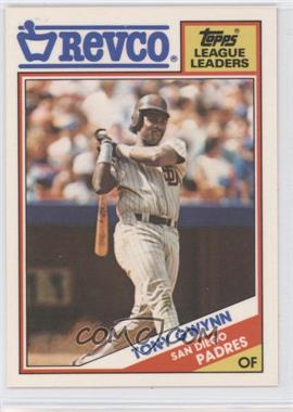 1988 Topps Revco League Leaders - Box Sets [Base] #1 - Tony Gwynn