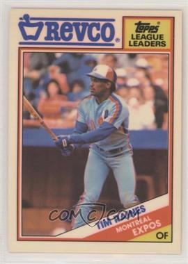 1988 Topps Revco League Leaders - Box Sets [Base] #5 - Tim Raines