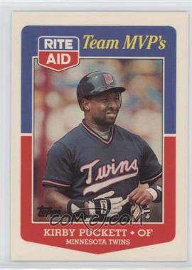 1988 Topps Rite Aid Team MVP's - Box Set [Base] #21 - Kirby Puckett