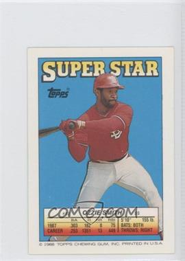 1988 Topps Super Star Sticker Back Cards - [Base] #12.193 - Ozzie Smith (Tony Fernandez 193)