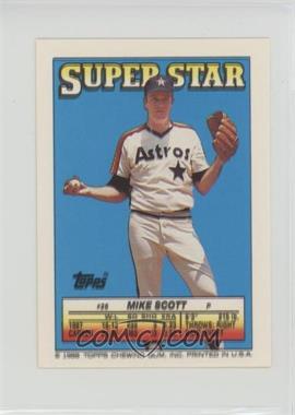 1988 Topps Super Star Sticker Back Cards - [Base] #26.85 - Mike Scott (Tim Wallach 85)