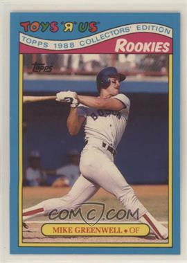 1988 Topps Toys R Us Rookies - Box Set [Base] #12 - Mike Greenwell