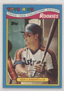 1988 Topps Toys R Us Rookies - Box Set [Base] #6 - Ken Caminiti