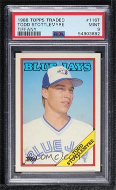 1988 Topps Traded - Box Set [Base] - Collector's Edition (Tiffany) #116T - Todd Stottlemyre [PSA 9 MINT]