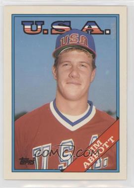 1988 Topps Traded - Box Set [Base] - Collector's Edition (Tiffany) #1T - Jim Abbott