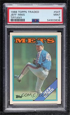 1988 Topps Traded - Box Set [Base] - Collector's Edition (Tiffany) #54T - Jeff Innis [PSA 9 MINT]