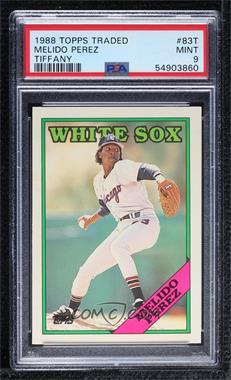 1988 Topps Traded - Box Set [Base] - Collector's Edition (Tiffany) #83T - Melido Perez [PSA 9 MINT]