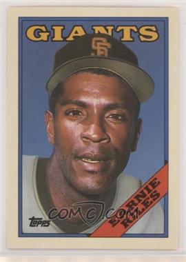 1988 Topps Traded - Box Set [Base] - Collector's Edition (Tiffany) #93T - Earnest Riles