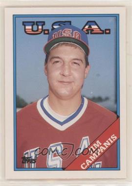 1988 Topps Traded - Box Set [Base] #23T - Jim Campanis