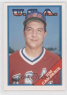 1988 Topps Traded - Box Set [Base] #23T - Jim Campanis