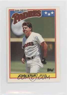 1988 Topps United Kingdom Minis - [Base] - Tiffany #41 - John Kruk