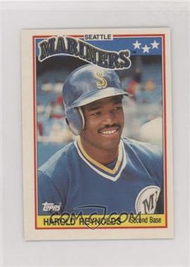 1988 Topps United Kingdom Minis - [Base] - Tiffany #60 - Harold Reynolds