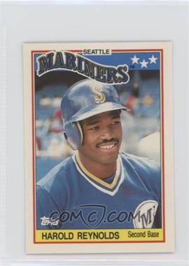 1988 Topps United Kingdom Minis - [Base] - Tiffany #60 - Harold Reynolds