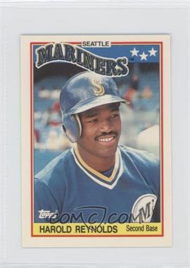 1988 Topps United Kingdom Minis - [Base] - Tiffany #60 - Harold Reynolds