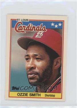 1988 Topps United Kingdom Minis - [Base] - Tiffany #72 - Ozzie Smith [Good to VG‑EX]