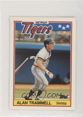 1988 Topps United Kingdom Minis - [Base] - Tiffany #79 - Alan Trammell