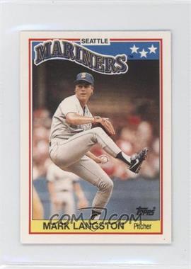 1988 Topps United Kingdom Minis - [Base] #42 - Mark Langston