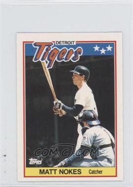 1988 Topps United Kingdom Minis - [Base] #54 - Matt Nokes