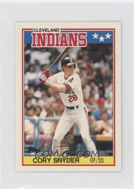 1988 Topps United Kingdom Minis - [Base] #74 - Cory Snyder