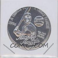 1989-2003 Krewe of Jefferson Mardi Gras Doubloons - [Base] #_MIMA.1 - 1996 - Mickey Mantle (Silver)