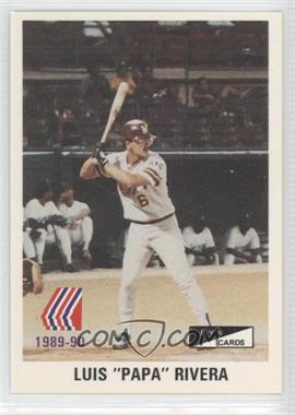 1989-90 BYN Puerto Rico Winter League - [Base] #086 - Luis Rivera