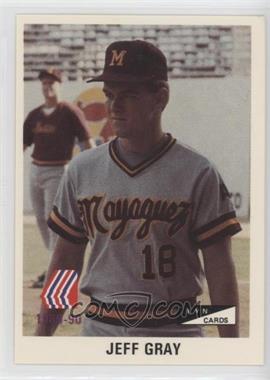 1989-90 BYN Puerto Rico Winter League - [Base] #091 - Jeff Gray