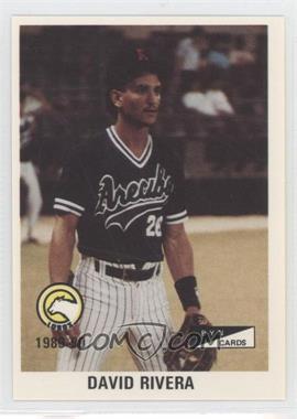 1989-90 BYN Puerto Rico Winter League - [Base] #184 - David Rivera