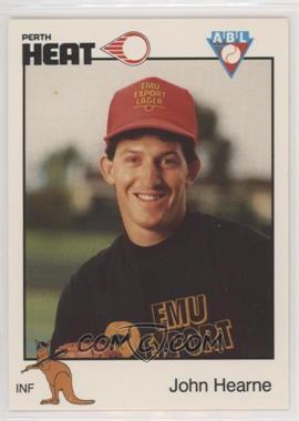1989-90 Futera Perth Heat - [Base] #_JOHE - John Hearne
