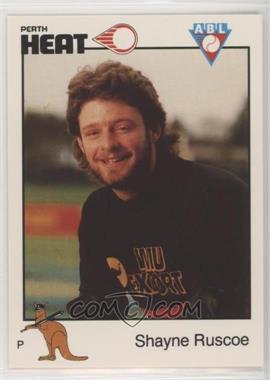 1989-90 Futera Perth Heat - [Base] #_SHRU - Shane Ruscoe