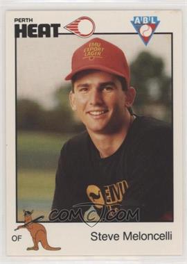 1989-90 Futera Perth Heat - [Base] #STMW - Steve Meloncelli