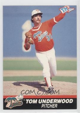 1989-90 T&M Senior Professional Baseball Association - Box Set [Base] #108 - Tom Underwood