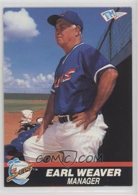 1989-90 T&M Senior Professional Baseball Association - Box Set [Base] #112 - Earl Weaver