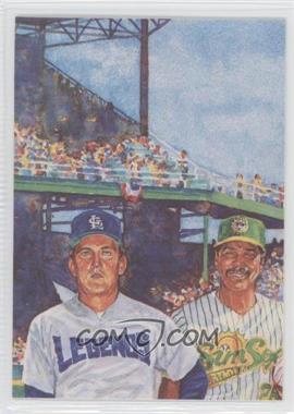 1989-90 T&M Senior Professional Baseball Association - Box Set Puzzle #1 - Graig Nettles, Amos Otis