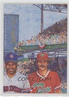 Al Oliver, Rollie Fingers