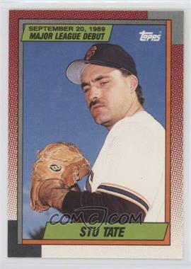 1989-90 Topps Major League Debut 1989 - Box Set [Base] #127 - Stu Tate