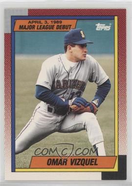 1989-90 Topps Major League Debut 1989 - Box Set [Base] #132 - Omar Vizquel