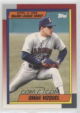 1989-90 Topps Major League Debut 1989 - Box Set [Base] #132 - Omar Vizquel