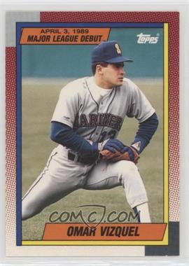 1989-90 Topps Major League Debut 1989 - Box Set [Base] #132 - Omar Vizquel