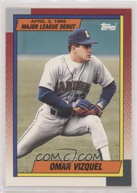 1989-90 Topps Major League Debut 1989 - Box Set [Base] #132 - Omar Vizquel