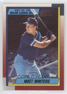 1989-90 Topps Major League Debut 1989 - Box Set [Base] #147 - Matt Winters
