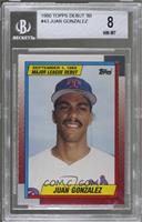 Juan Gonzalez [BGS 8 NM‑MT]