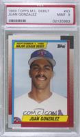 Juan Gonzalez [PSA 9 MINT]