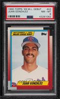 Juan Gonzalez [PSA 8 NM‑MT]