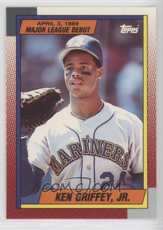 1989 90 topps major league debut 1989 box set base 46 ken griffey jr comc card marketplace 1989 90 topps major league debut 1989 box set base 46 ken griffey jr comc card marketplace