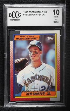 1989-90 Topps Major League Debut 1989 - Box Set [Base] #46 - Ken Griffey Jr. [BCCG 10 Mint or Better]