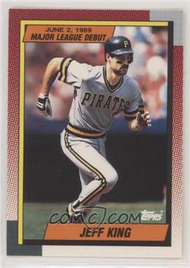 1989-90 Topps Major League Debut 1989 - Box Set [Base] #66 - Jeff King