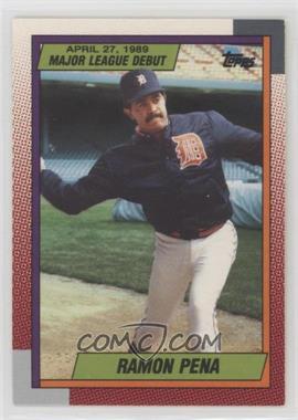 1989-90 Topps Major League Debut 1989 - Box Set [Base] #96 - Ramon Pena