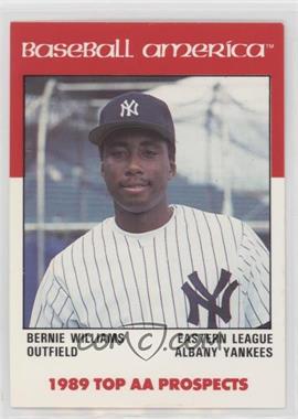 1989 Baseball America Top AA Prospects - [Base] #AA-5 - Bernie Williams
