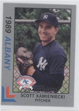 1989 Best Albany-Colonie Yankees - [Base] - Platinum #25 - Scott Kamieniecki