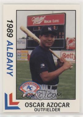 1989 Best Albany-Colonie Yankees - [Base] #19 - Oscar Azocar